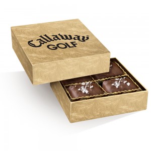 Luxury Sea Salt Caramel Treat Box - Personalized with Your Logo