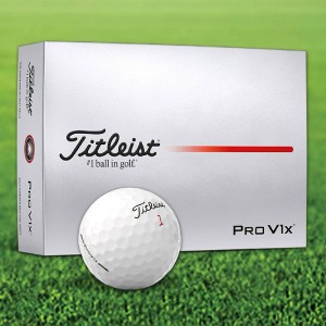 Titleist Pro V1x Custom Logo Golf Balls / Dozen