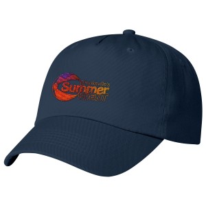 5 Panel Polyester Embroidered Cap
